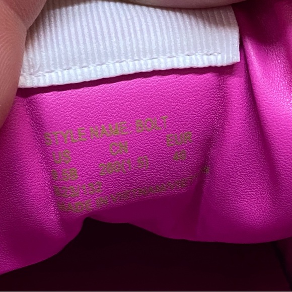 KATE SPADE ♠️ Bolt White & Pink Sneakers 9.5 - Picture 5 of 8